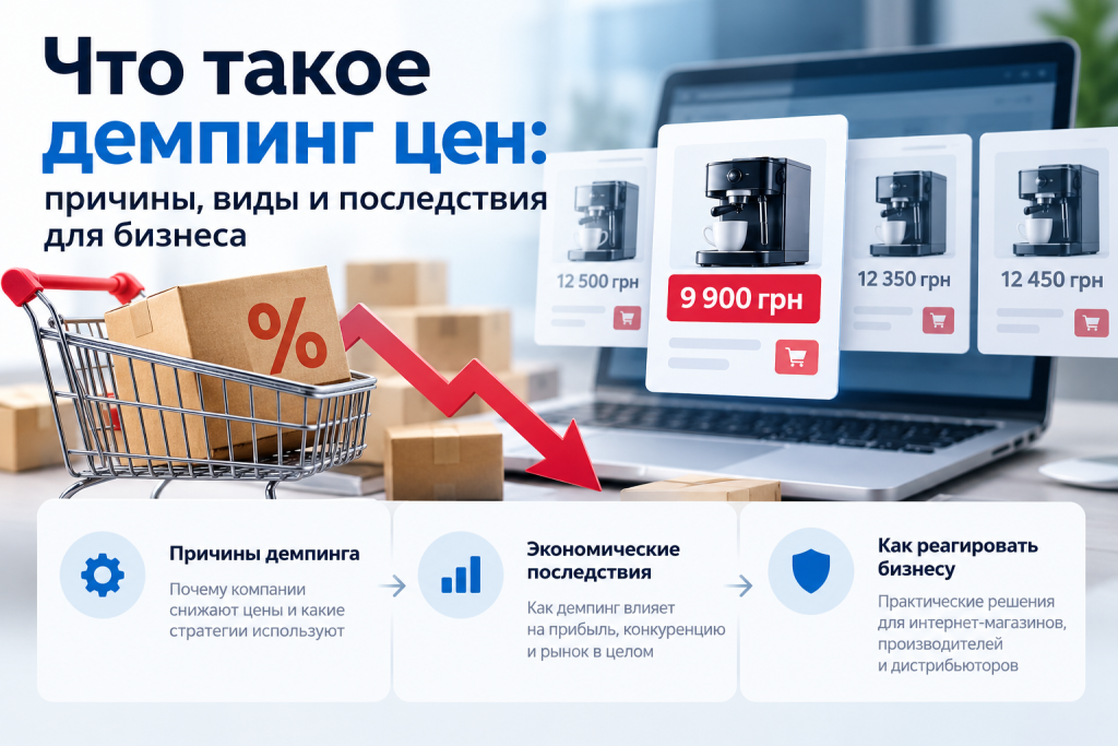 Демпинг цен в интернет-магазинах: сравнение стоимости товаров, причины снижения цен и последствия для бизнеса