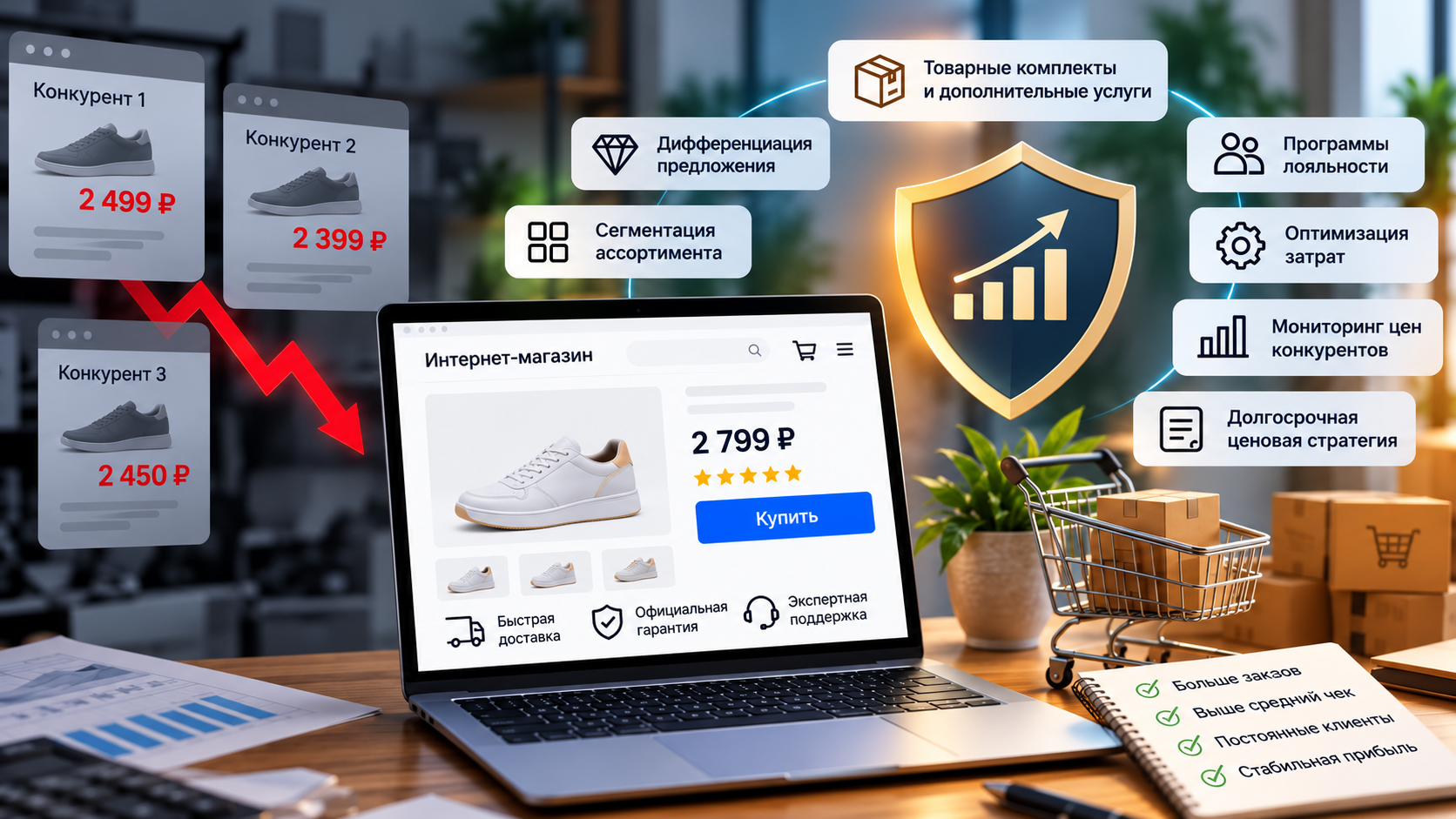 Как бороться с демпингом в интернет-магазинах: мониторинг цен конкурентов и семь стратегий защиты прибыли